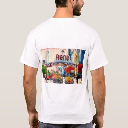 men's custom tshirt (Achterkant)