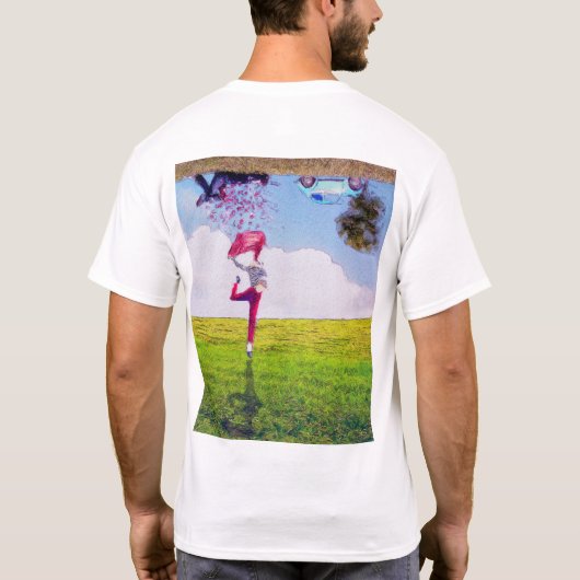 men's custom tshirt (Achterkant)