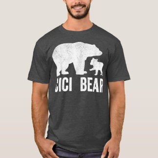 Mens Dad Bear Fathers Day Shirts, Funny One Cub Ki T-shirt