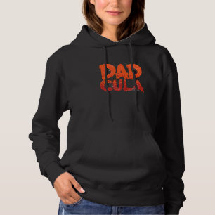 Mens Dadcula Halloween Papa Vader Dracula Hoodie