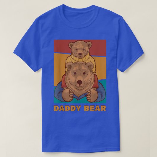 Mens Daddy Bear T-shirt (Design voorkant)