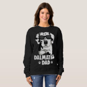 Mens Dalmatian Dog Dad Trui (Voorkant volledig)