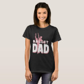 Mens Dance Dad Ballet Dancer Ballerina Dancing Fat T-shirt (Voorkant volledig)