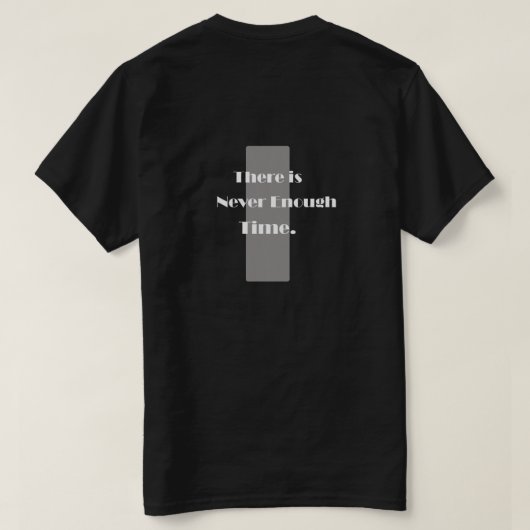 Men's Dark T-Shirt (Design achterkant)