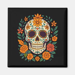 Mens De Los Muertos Dag Van De Overheidsinstantie Magneet
