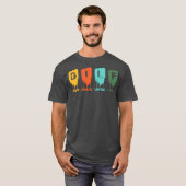 Mens DILF Devoted Involved Loving Father Dad Papa T-shirt (Voorkant volledig)