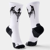 Men's dragon symbol socks sokken (Gebogen)