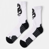 Men's dragon symbol socks sokken (Links)