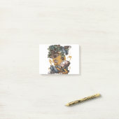 Mens en boom kinderen post-it® notes (Op bureau)