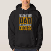 Mens Facilities Engineer Dad Like a Regular Dad b Hoodie (Voorkant)