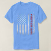 Mens Fathers Day Gift Tee  World's Best Abuelo Eve T-shirt (Design voorkant)