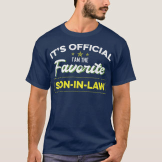 Mens Favorite SonInLaw From MotherInLaw Or FatherI T-shirt