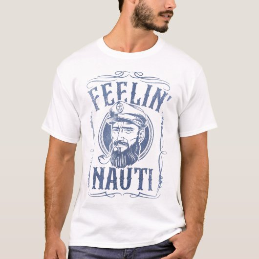 Men's Feelin Nauti Tshirt (Voorkant)