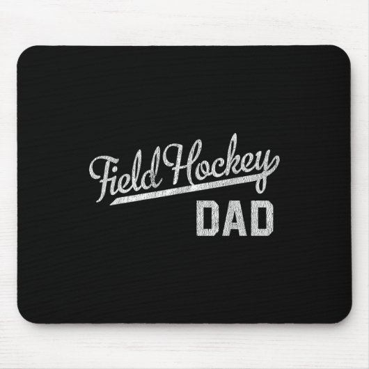 Mens Field Hockey Dad  Muismat (Voorkant)
