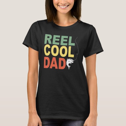 Mens Fish papal fishing T-shirt (Voorkant)