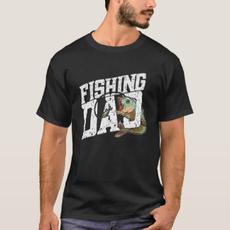 Mens Fishing Dad  Fishing Fisherman Angler 1 T-shirt