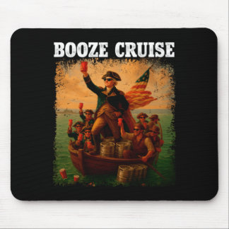 Mens Founding Father Booze Cruise Rood C Muismat