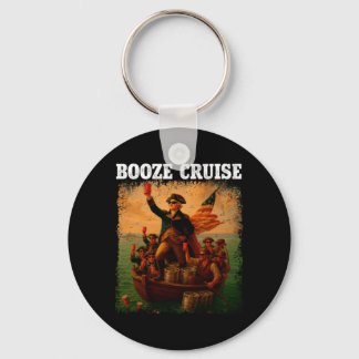 Mens Founding Father Booze Cruise Rood C Sleutelhanger