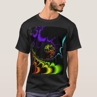 Mens Fractal #45 fractal wiskunde Mandelbrot verza T-shirt