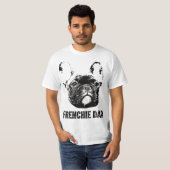 Mens Frenchie Dad - French Bulldog Dad  T-shirt (Voorkant volledig)