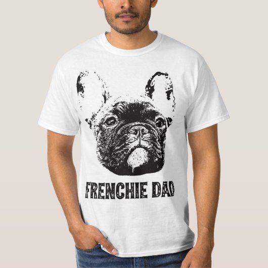 Mens Frenchie Dad - French Bulldog Dad  T-shirt (Voorkant)