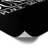 Mens Funny Cky Bouncer Design I Strict Security Gu Poster (Hoek)