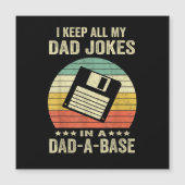 Mens Funny dad Jokes in dad-a-Base (Voorkant)