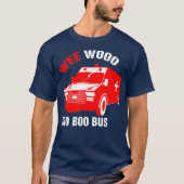 Mens Funny EMT Wee Woo Boo Boo Bus Emergency T-shirt (Voorkant)