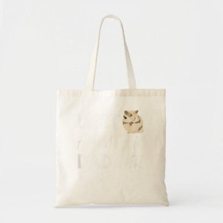 Mens Funny Hammy Best Hamster Dad Ever for Men Tote Bag