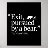 Mens Funny Quote Modern Minimalist  Poster (Voorkant)