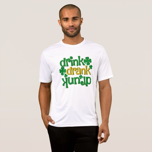 Mens funny St.Patrick’s Day T-shirt (Voorkant volledig)