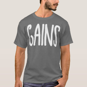 Mens GAINS Gym Fitness Workout Bodybuilding Motiva T-shirt