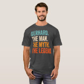 Mens Gerhard The Man T-shirt (Voorkant volledig)