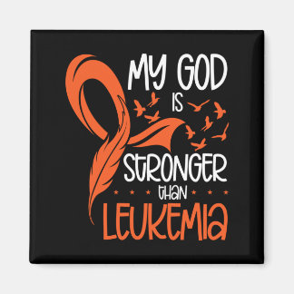 Mens God Sterker Is Dan Leukemie Bewustzijn Magneet