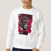 Men's Gorilla Boss Lessons Learn Sweatshirts  Trui (Voorkant)