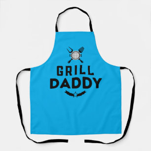 Mens Grill Daddy BBQ En Roken Voor Vaderdag Schort