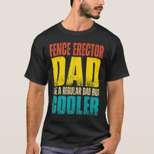 Mens Hek Aannemer Vader  Als een gewone vader maar T-shirt