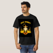 mens helloween stay spooky design t shirt (Voorkant volledig)