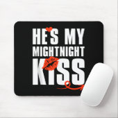 Mens He's My Midnight Kiss Happy New Year Matching Muismat (Met muis)