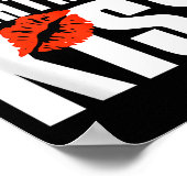 Mens He's My Midnight Kiss Happy New Year Matching Poster (Hoek)