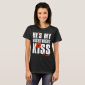 Mens He's My Midnight Kiss Happy New Year Matching T-shirt (Voorkant volledig)