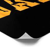 Mens Hiking Dad Mountaineering Mountain Climbing H Poster (Hoek)