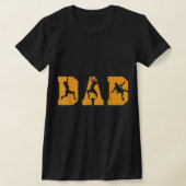 Mens Hiking Dad Mountaineering Mountain Climbing H T-shirt (Laagn)