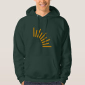 Men's hoodie - various color, logomark and back (Voorkant)