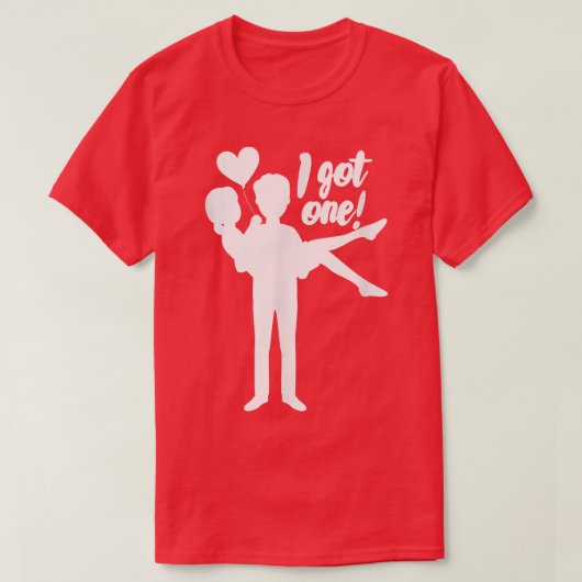 Mens I Got One Groom Bride Wedding Bachelor Party  T-shirt (Design voorkant)