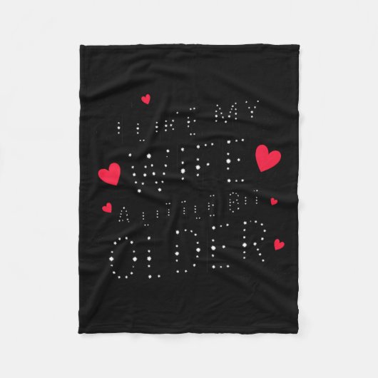 Mens I Like My Wife A Little Bit Older Premium Tri Fleece Deken (Voorkant)