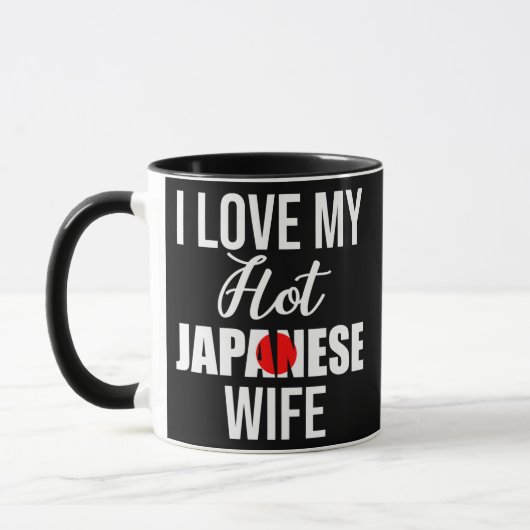 Mens I Love My Hot Japanese Wife Valentines Day  Mok (Links)