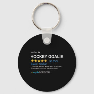 Mens IJshockey Keeper Legendaire Schaatsen Jersey  Sleutelhanger