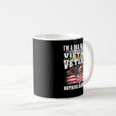 Mens I'm A Dad Grandpa And Vietnam Veteran - Nothi Koffiemok (Voorkant rechts)