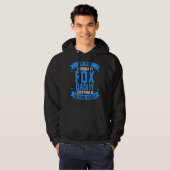 Mens Im This Legendary Fox Dad Hoodie (Voorkant volledig)
